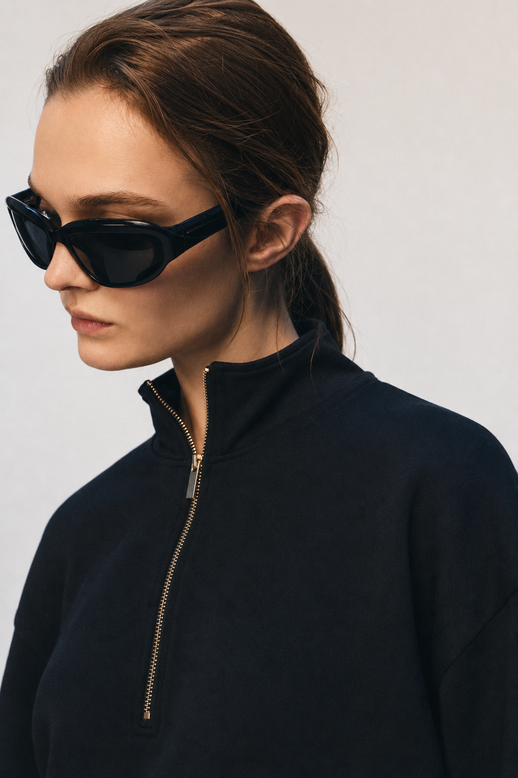 ZIP-UP ZA SWEATSHIRT