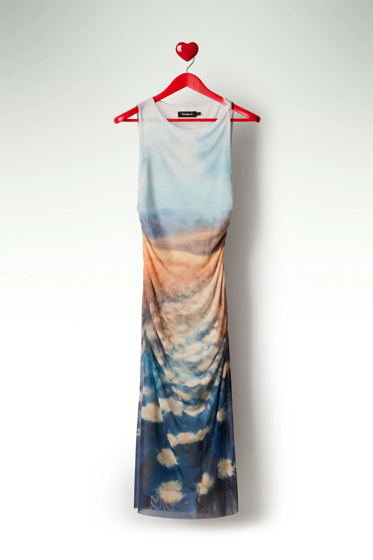 DRAPED WATERLILY DRESS