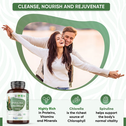 ORGANIC SPIRULINA CHLORELLA