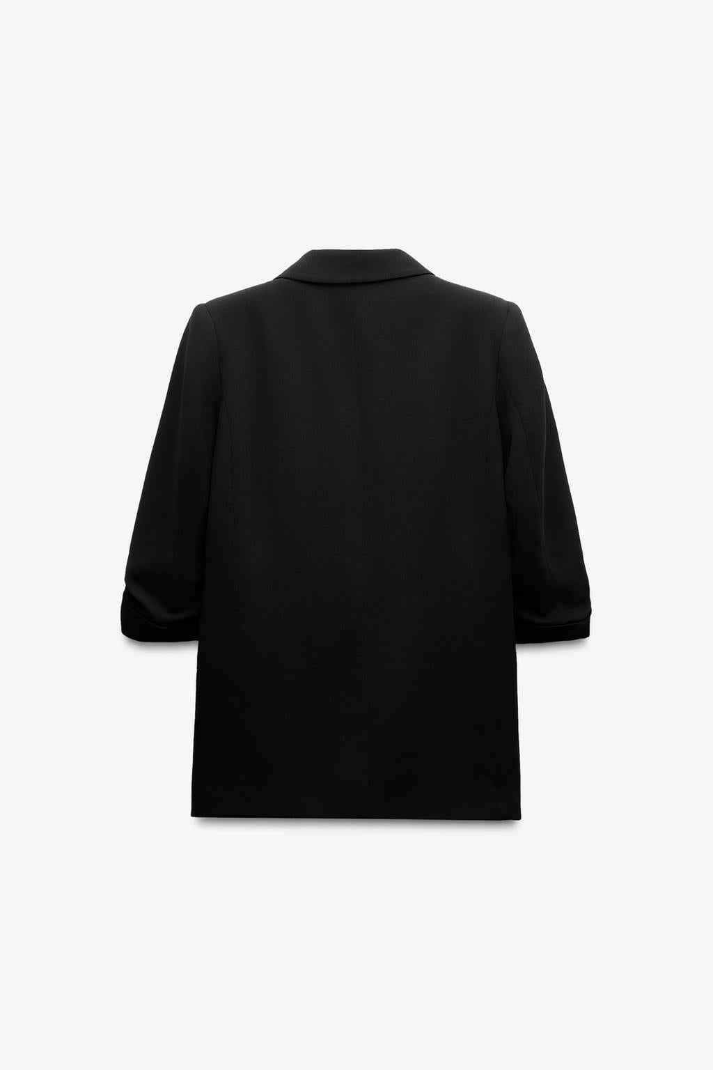 BLAZER WITH ROLLED-UP SLEEVES