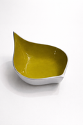 ORGANIC WAVE DECORATIVE BOWL – OLIVE GREEN
