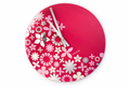 FLORAL WALL CLOCK KARLSSON