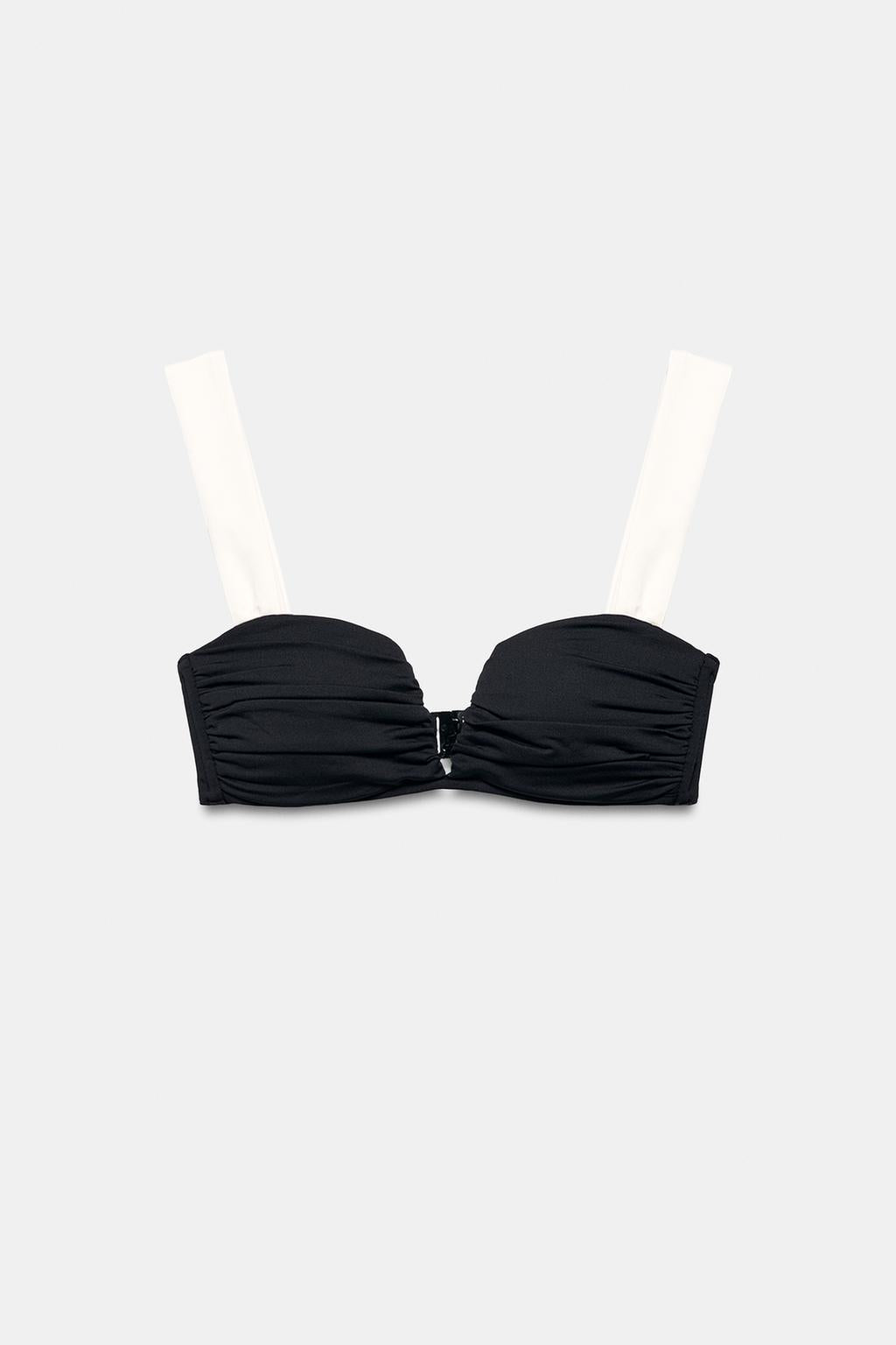 CONTRAST STRAP BIKINI