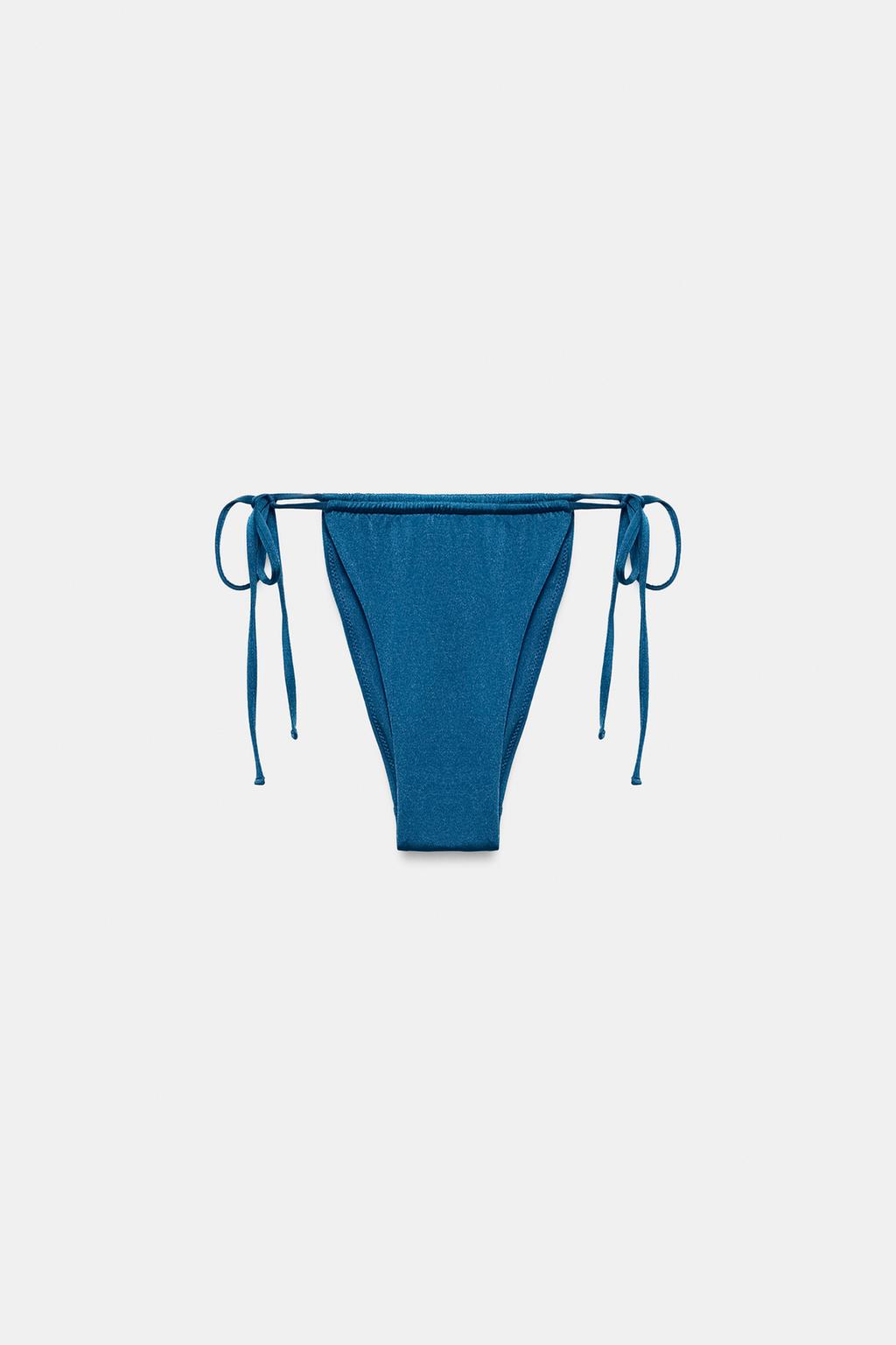 Pleated Underwire Bikini Set, view 4 of 4