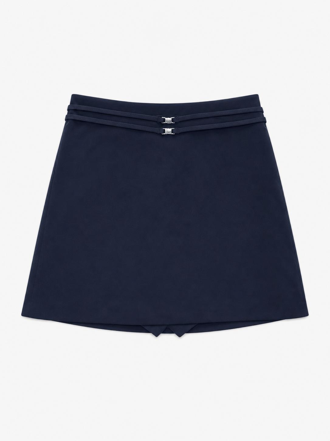 [X5] MINI SKORT - BLACK