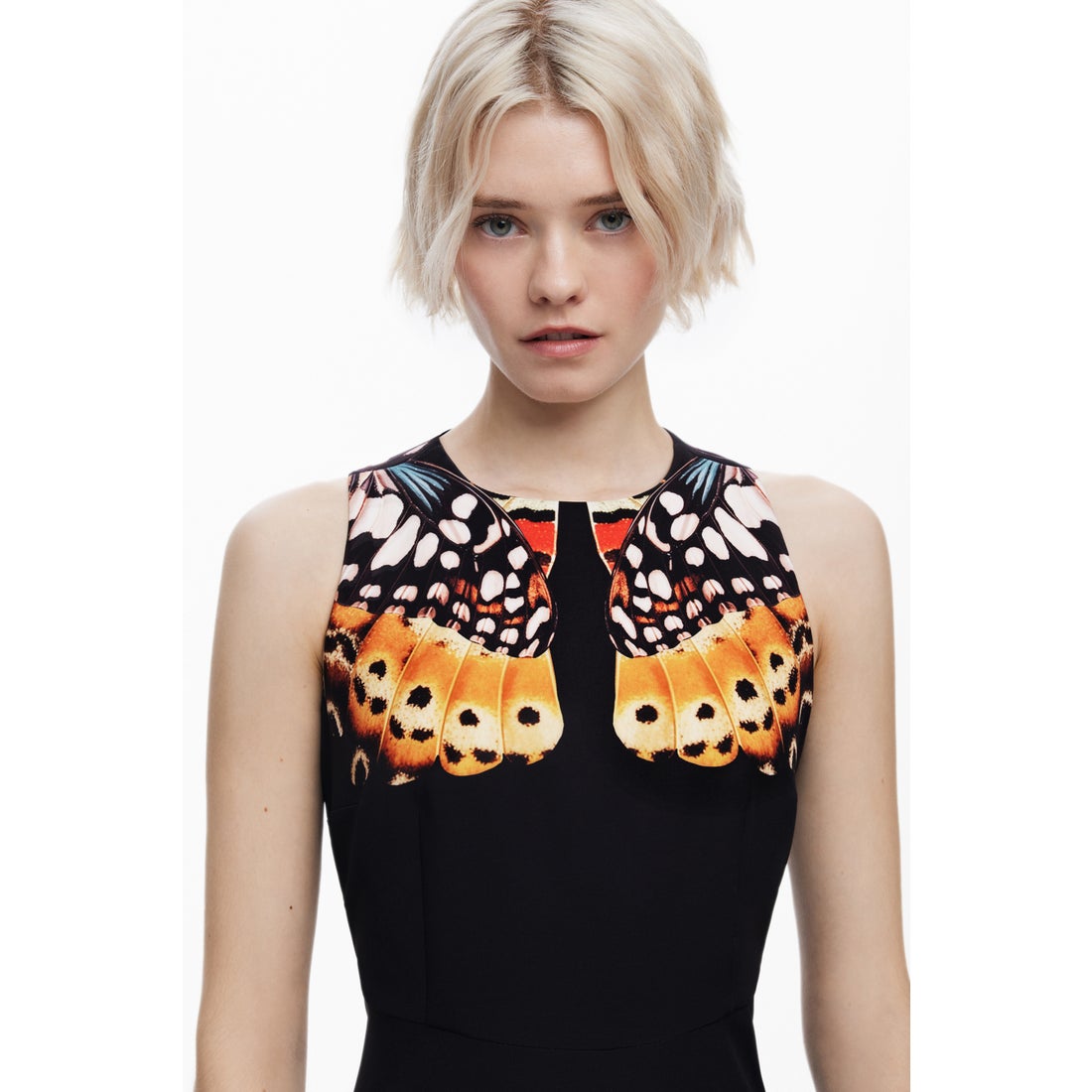 Desigual dress designed by Mr. Christian Lacroix