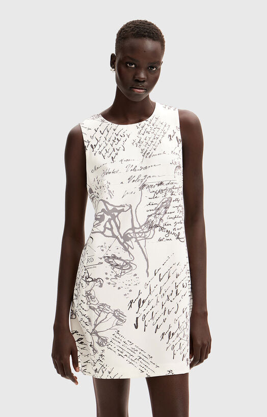 Desigual Woman letter print midi dress