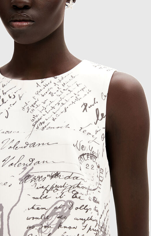 Desigual Woman letter print midi dress