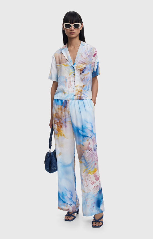 Desigual viscose printed set