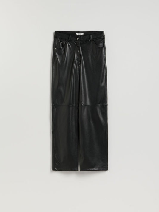 Reserved faux leather trouser