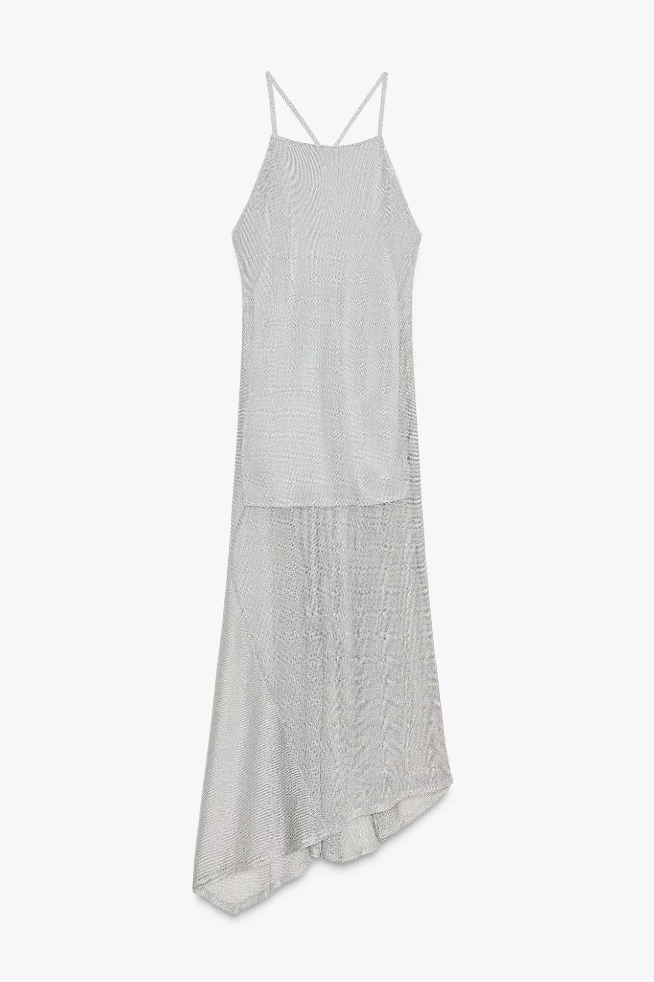 ROBE MIDI FIL MÉTALLISÉ