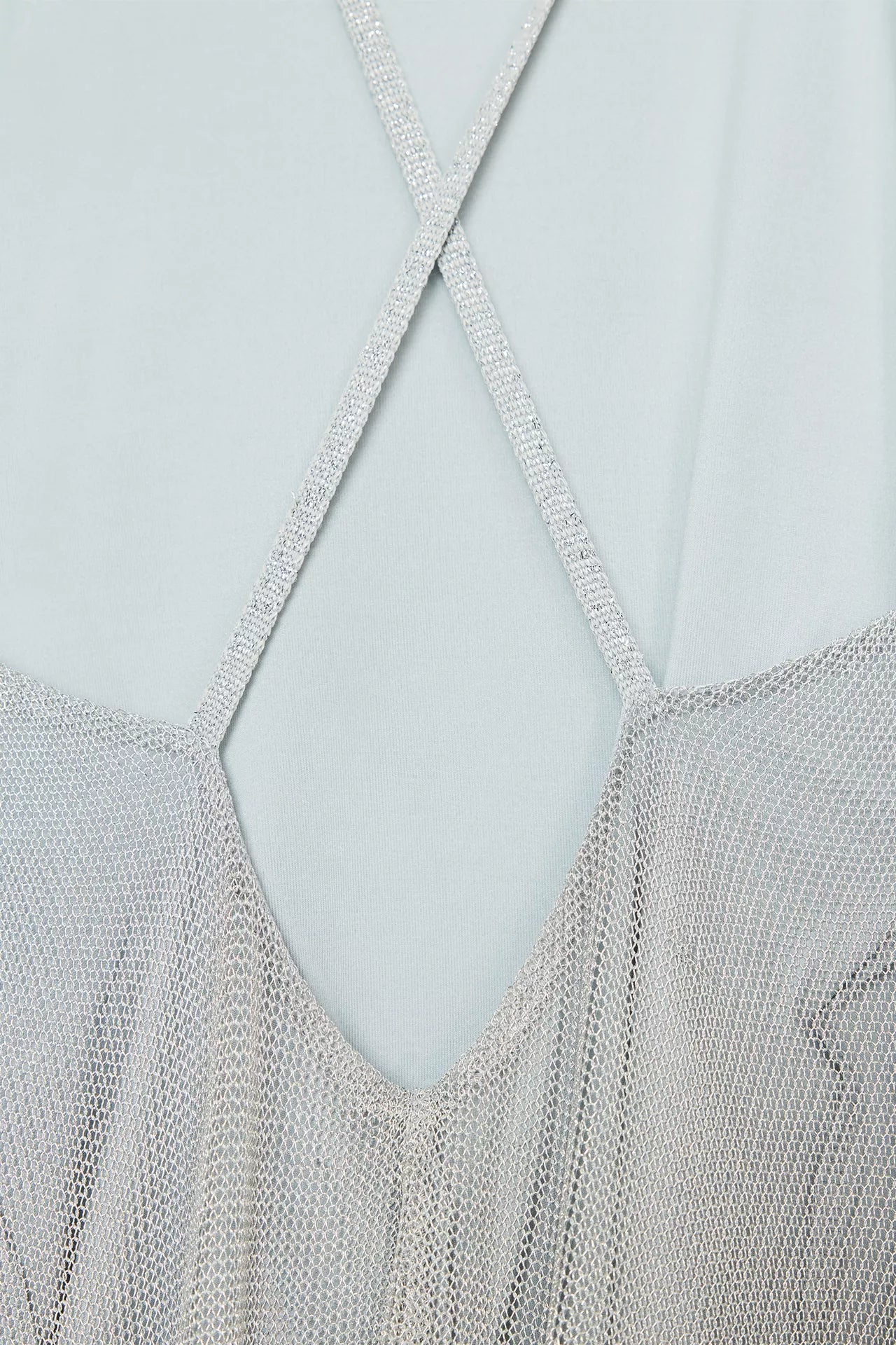 ROBE MIDI FIL MÉTALLISÉ