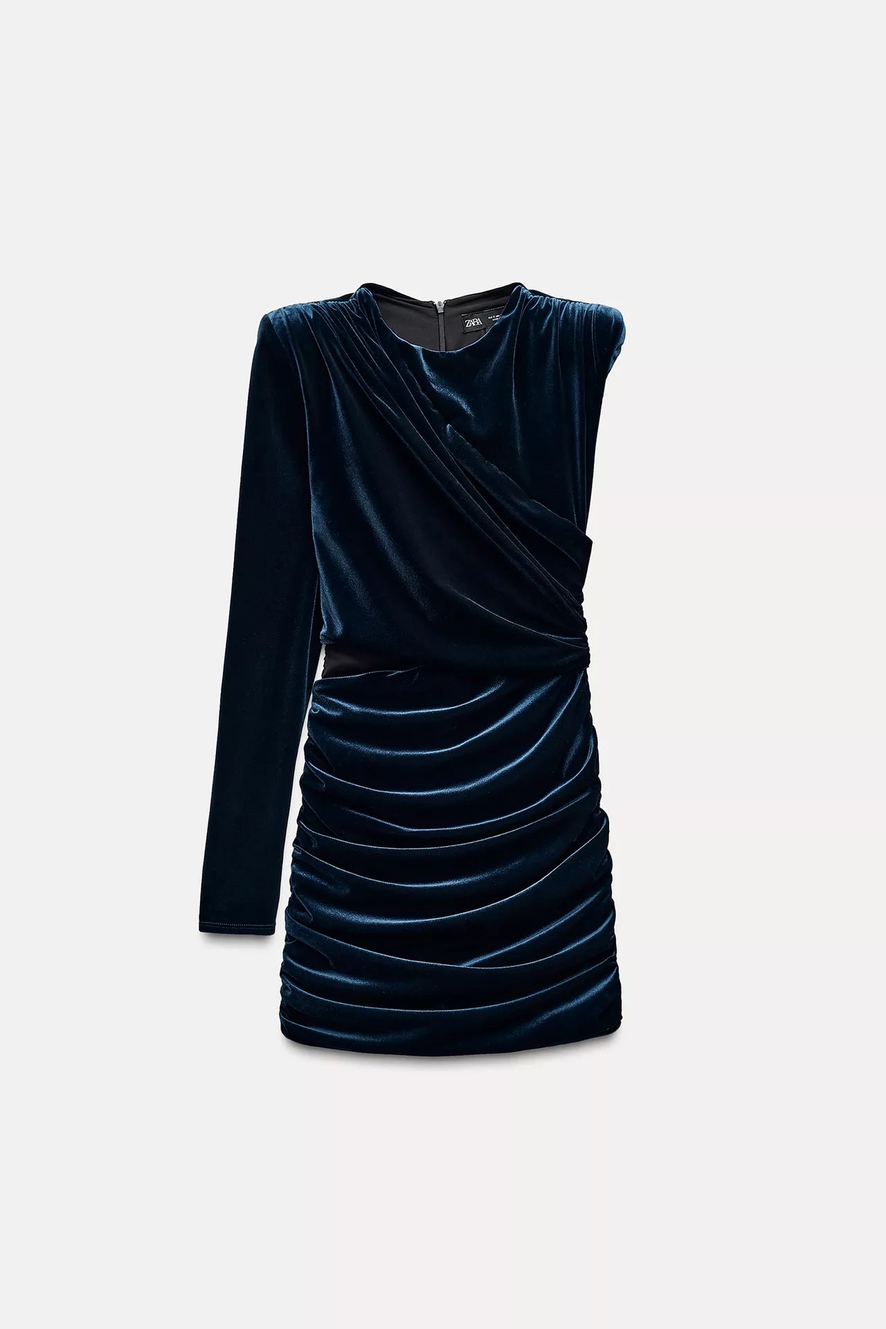 Robe en velours avec décolleté — Collection ZW