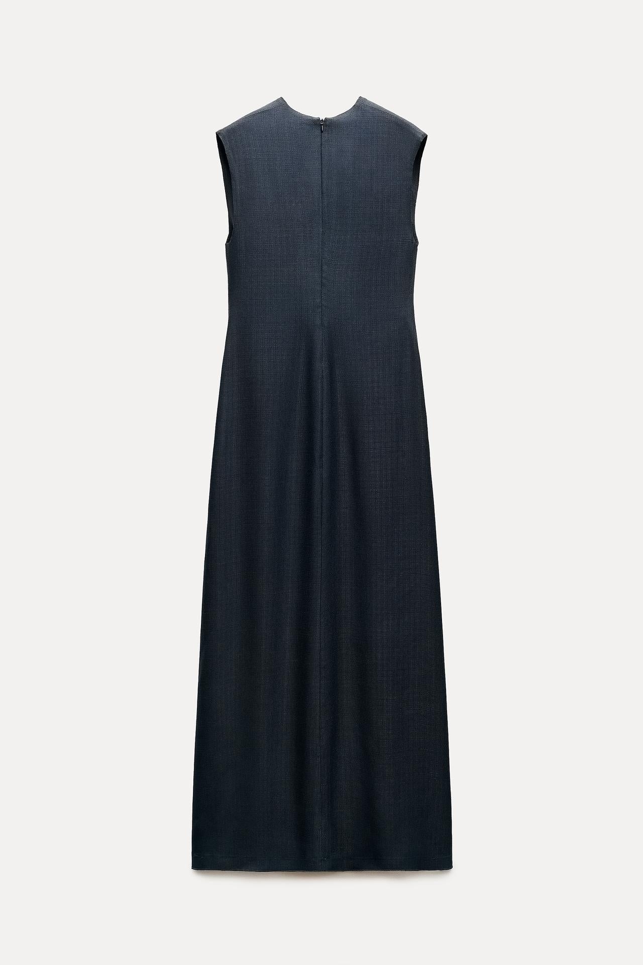 Robe longue à encolure en V — Collection ZW