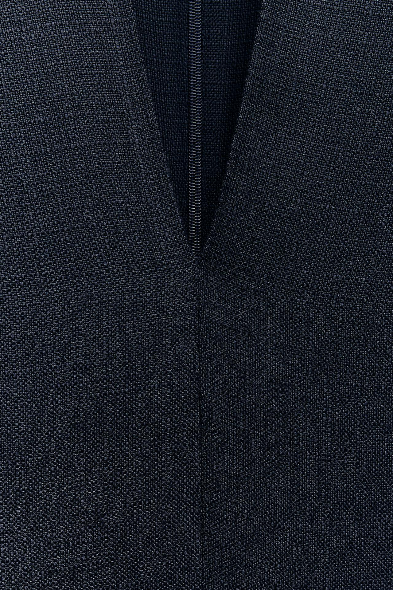 Robe longue à encolure en V — Collection ZW