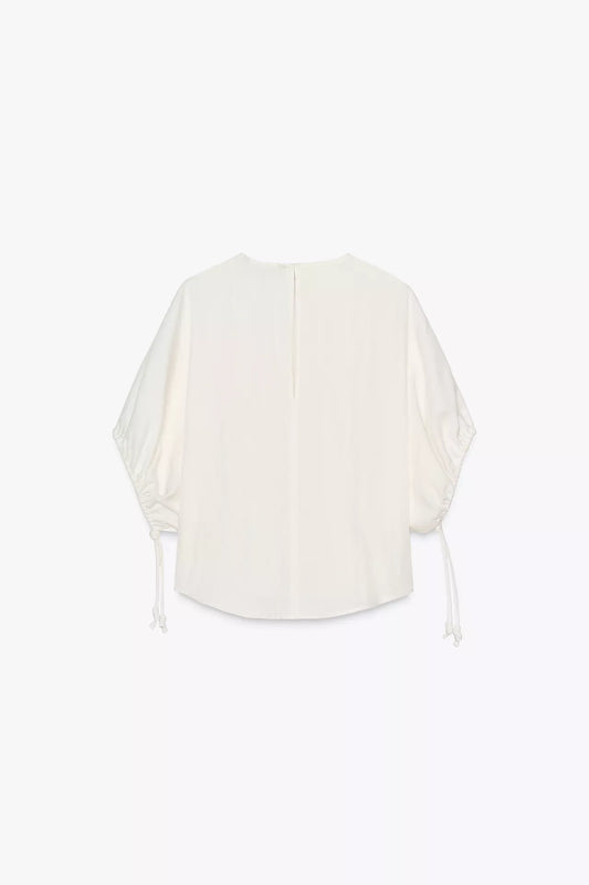 ZW COLLECTION PUFF SLEEVE BLOUSE