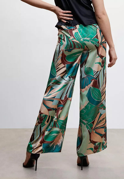 TROPICAL PRINT TROUSERS