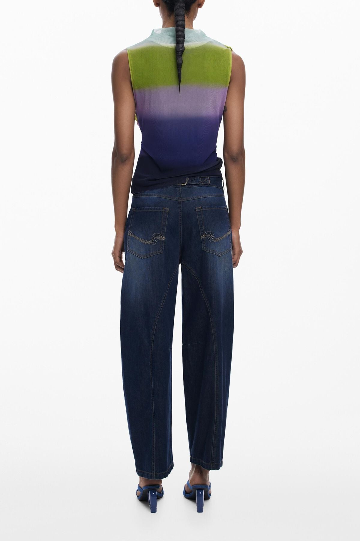 GRADIENT TULLE T-SHIRT