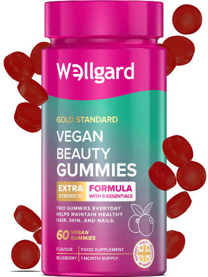 BEAUTY GUMMIES WITH BIOTIN & ZINC FOR SKIN, HAIR & NAILS