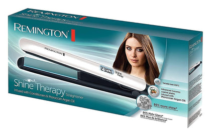 THERAPY ADVANCED CERAMIC HAIR STRAIGHTENERS WITH MORROCAN ARGAN OIL FOR IMPROVED SHINE