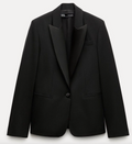 Zara black show blazer
