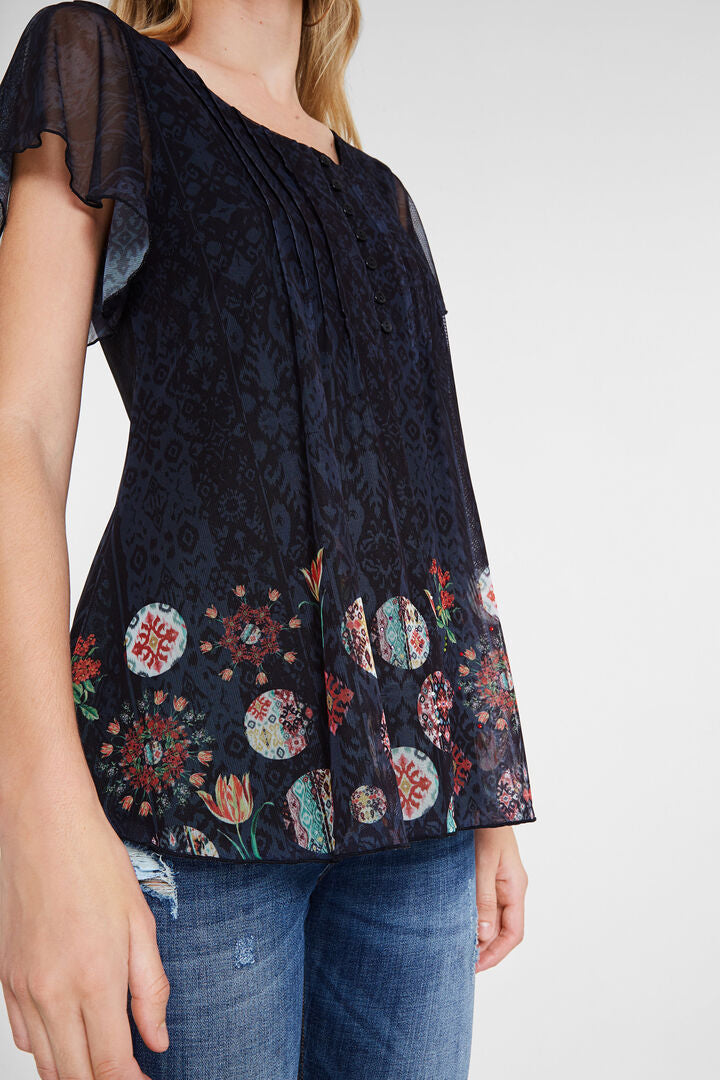 BOHO TULLE T-SHIRT