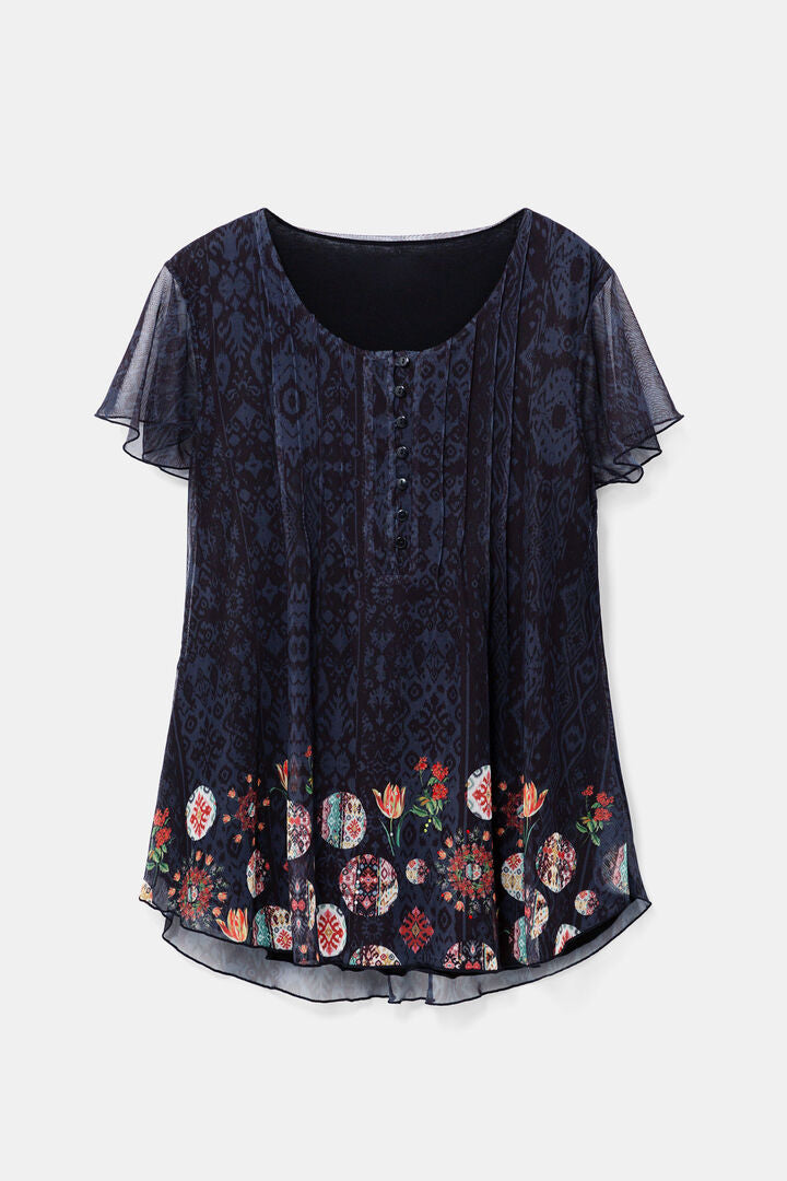 BOHO TULLE T-SHIRT