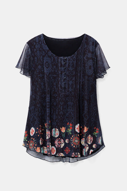 BOHO TULLE T-SHIRT