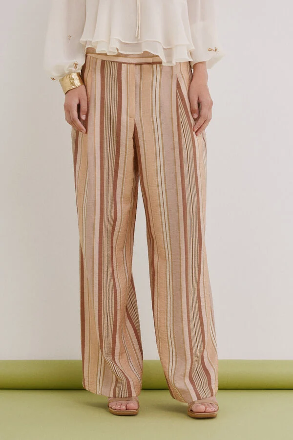 [X5] PALMINA PANTALON RAYÉ
