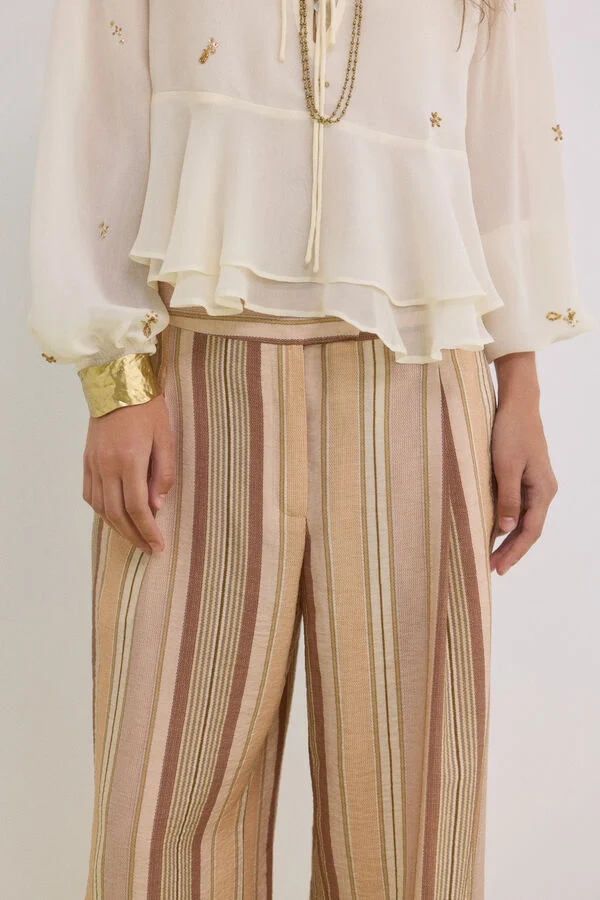 [X5] PALMINA PANTALON RAYÉ