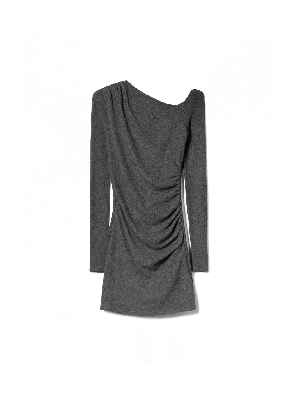 OFF-SHOULDER LONG SLEEVE MINI DRESS