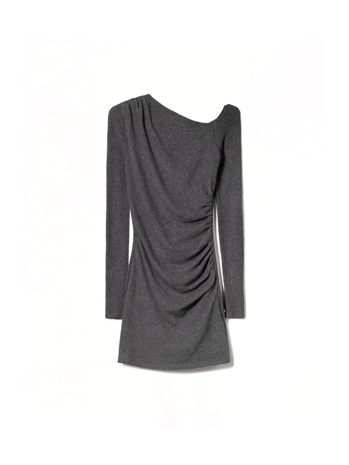 OFF-SHOULDER LONG SLEEVE MINI DRESS