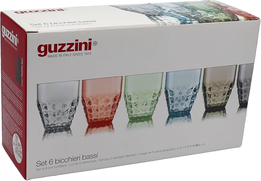 SET 6 BICCHIERI “TIFFANY“ | GUZZINI