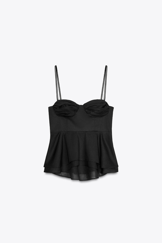 ZARA bustier ZW collection