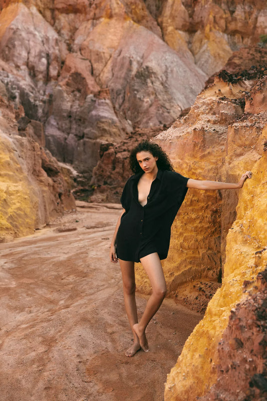 Black Zara Playsuit