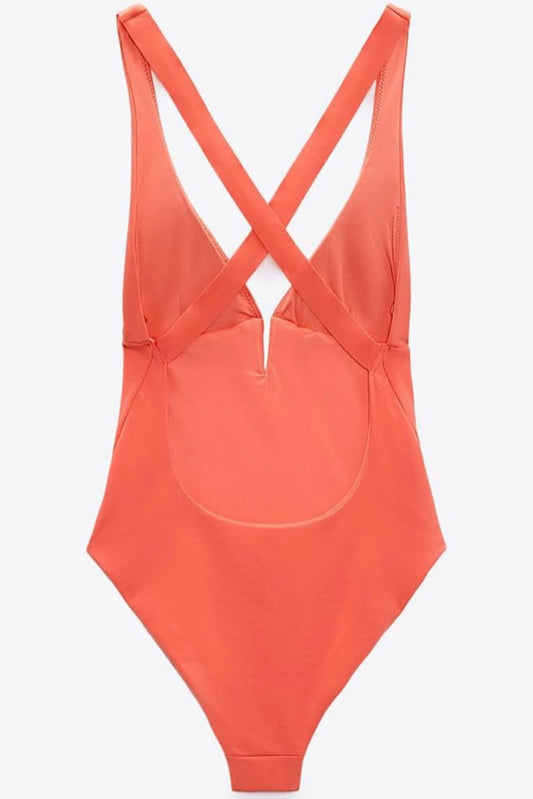 ZARA SWIMSUIT PEACH