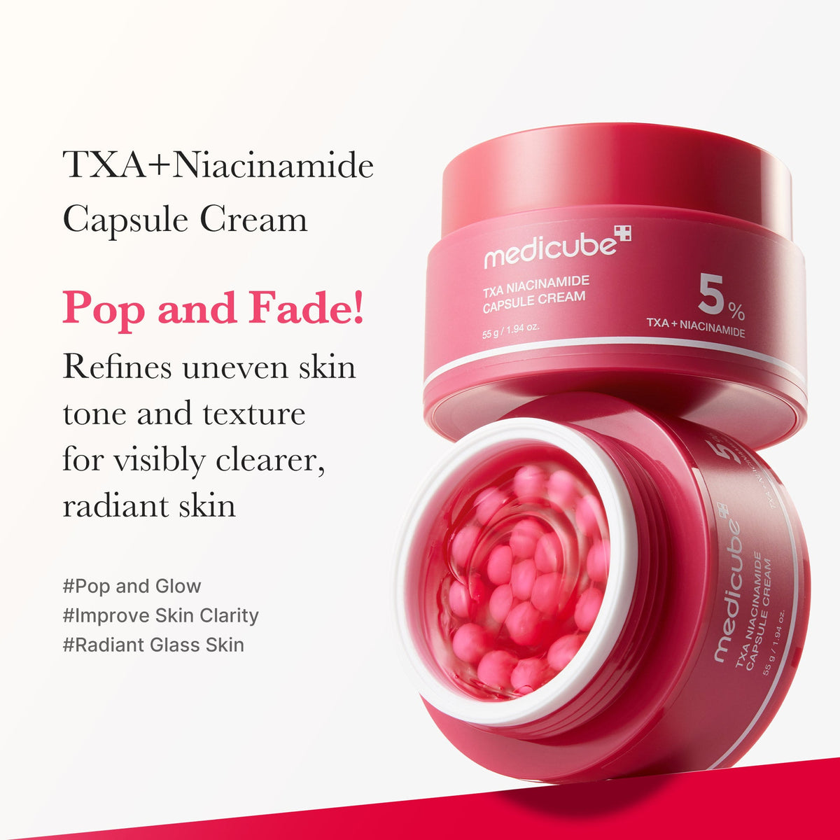 Crème Medicube TXA Niacinamide pour taches et teint irrégulier