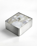 LUXURY METAL & MARBLE STORAGE BOX