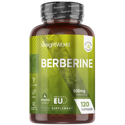 Pure Berberine Capsules | 500mg 120 Capsules