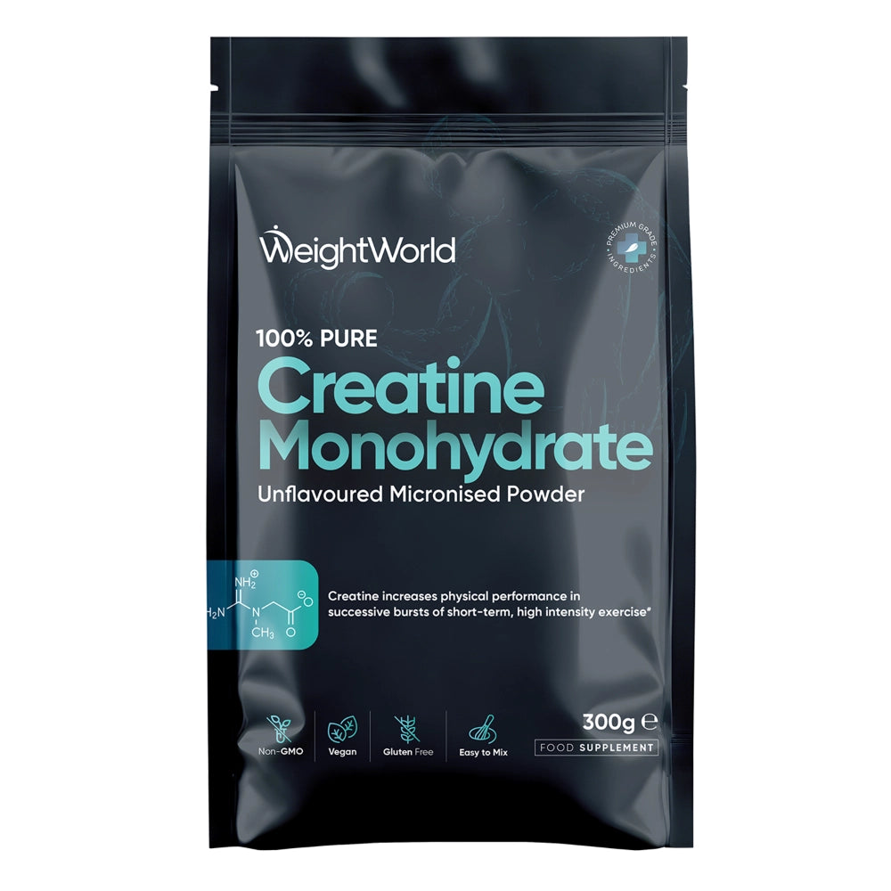 Creatine Monohydrate Micronised Powder | 3g Dose, 300g