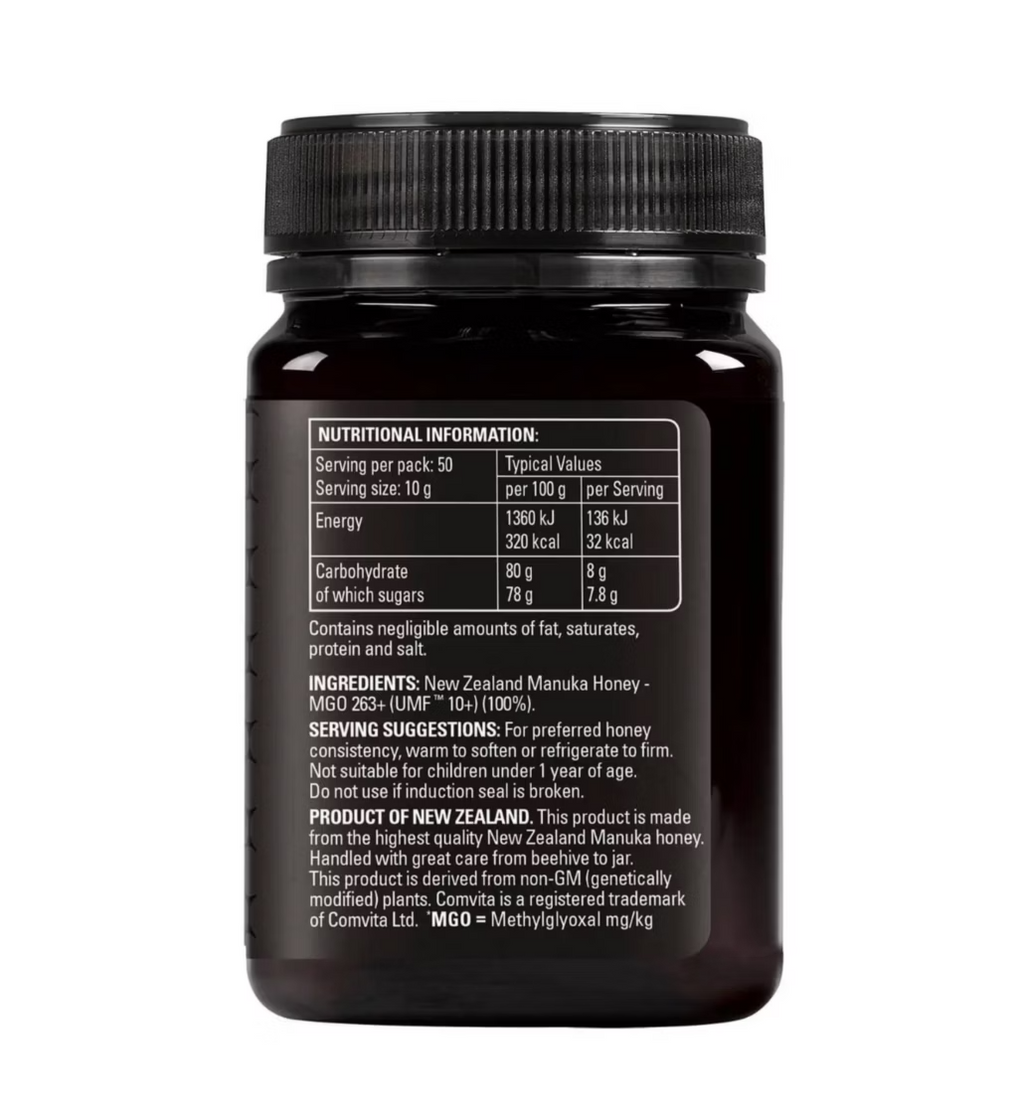 COMVITA MGO 263+ (UMF 10+) MANUKA HONEY 250G