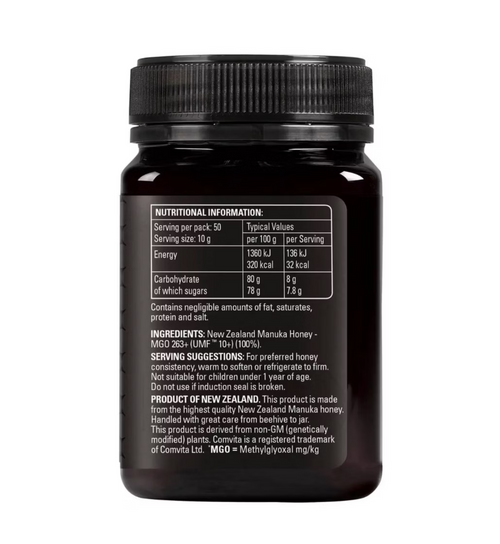 COMVITA MGO 263+ (UMF 10+) MANUKA HONEY 250G