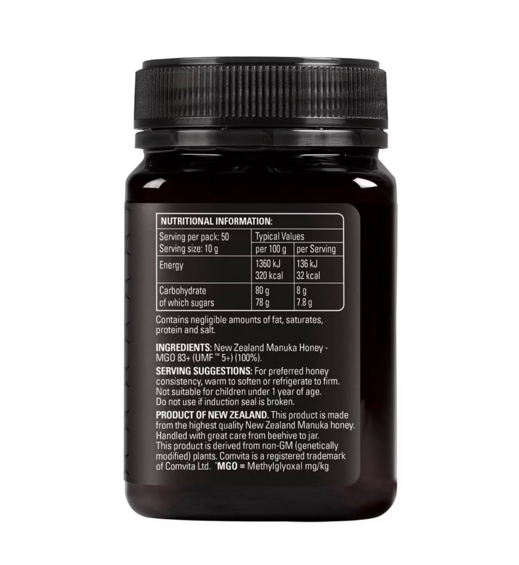 COMVITA MGO 83+ (UMF 5+) MANUKA HONEY 250G