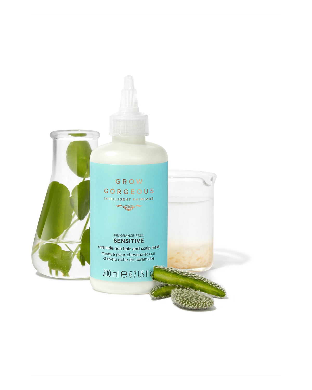 Grow Gorgeous Sensitive Ceramide Rich Mask avec ingrédients végétaux