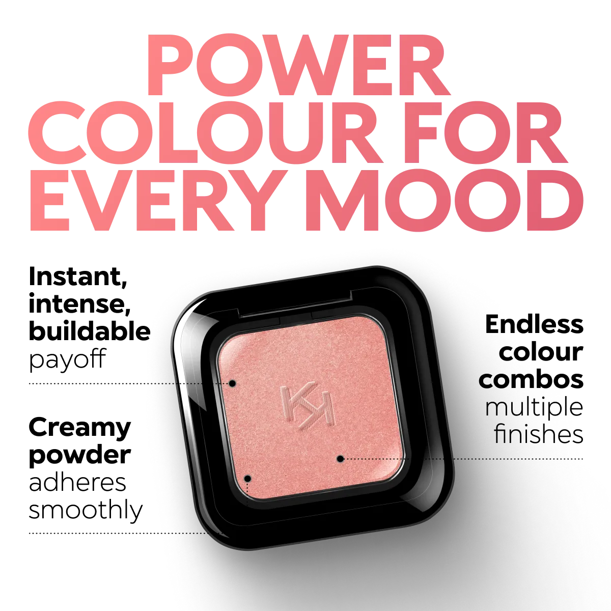 KIKO Milano High Pigment Eyeshadow – 22 Sparkling Shell – vue 4