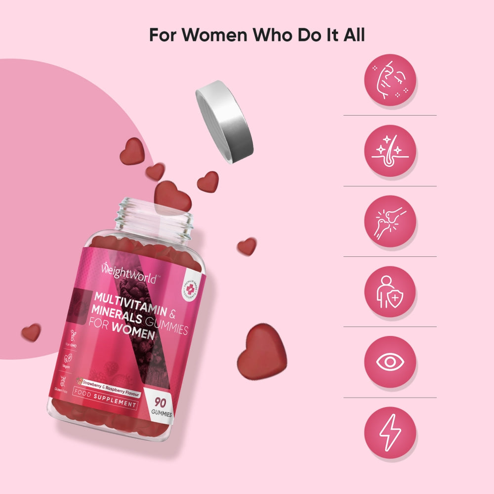 Multivitamin Gummies for Women | 90 Gummies