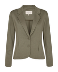 FORM-FITTING BLAZER - OLIVE