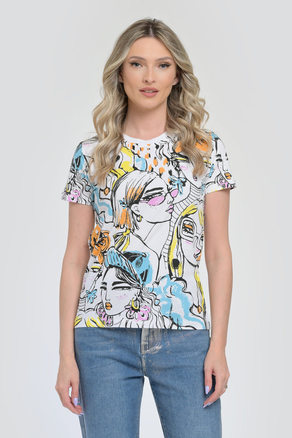 LADY & DAMSEL COTTON T-SHIRT