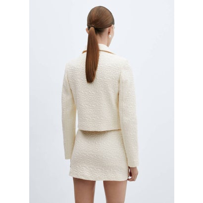 Veste Mango Nice écrue — vue supplémentaire 1