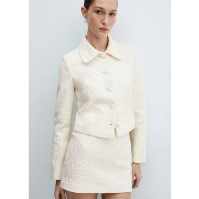 Veste Mango Nice écrue — vue supplémentaire 3